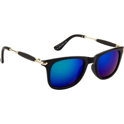 Dervin Unisex Wayfarer Sunglasses (Blue) - Dervin