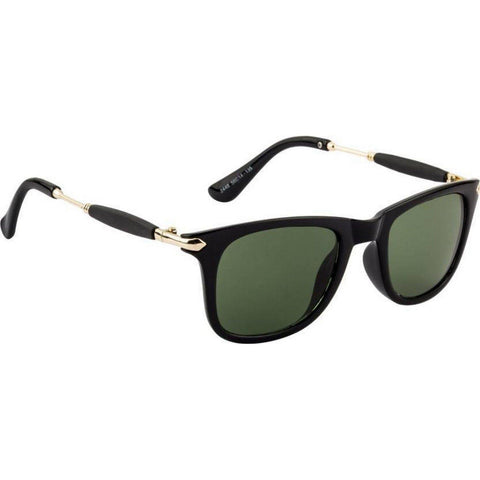 Dervin Unisex Wayfarer Sunglasses (Green) - Dervin