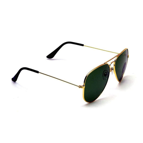 Dervin Unisex Aviator Sunglasses (Glass Lens) - Dervin
