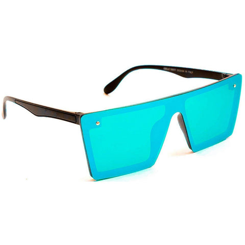 Dervin Unisex Rectangular Sunglasses (Blue) - Dervin