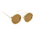 Dervin Allu Arjun Inspired Round Unisex Sunglasses (Brown) - Dervin