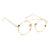 Dervin Allu Arjun Inspired Round Unisex Sunglasses (White) - Dervin