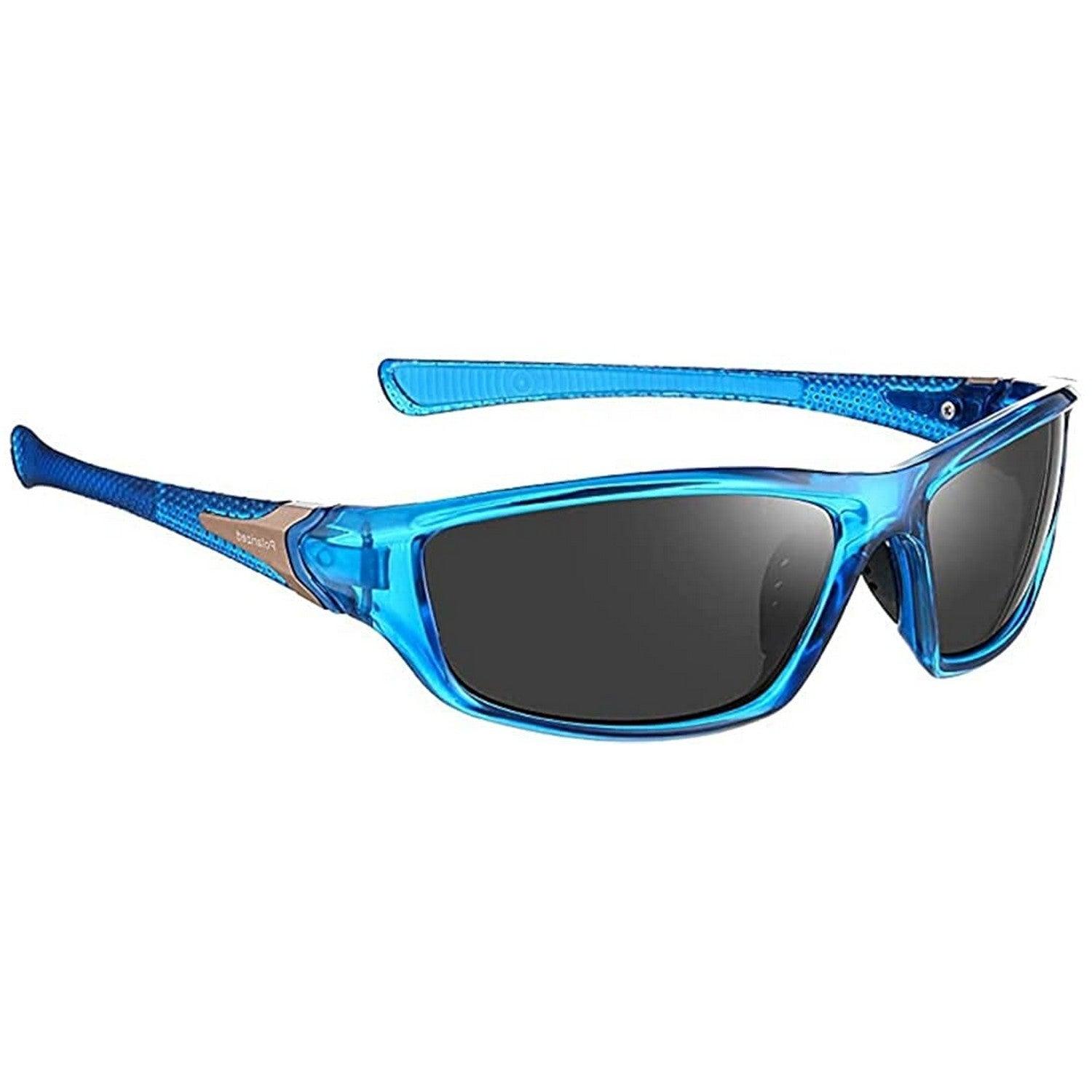UV Protected Polarized Sports Sunglasses for Men Driving Cricket Fishing Cycling Sunglasses - Dervin
