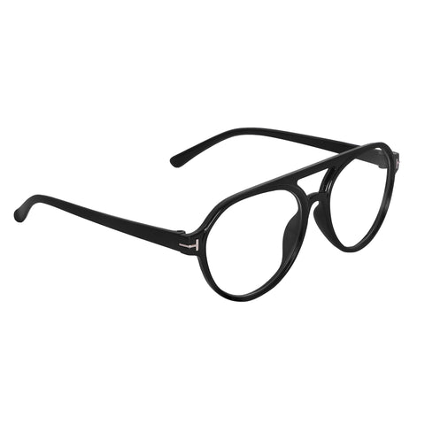 Clear Lens Oval Spectacle Frame for Men and Women - Dervin
