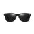 Dervin UV 400 and Polarized Rectangular Sunglasses for Men & Women (Black)
