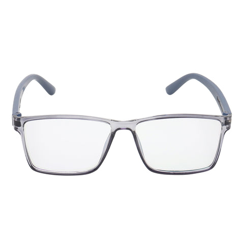 Dervin Clear Lens Rectangular Spectacle Frame for Men and Women (Medium) - Dervin
